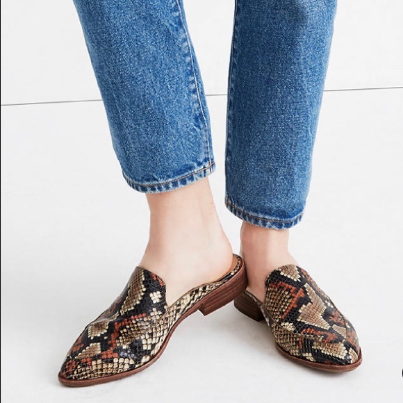 The frances loafer mule in leather Outlet
